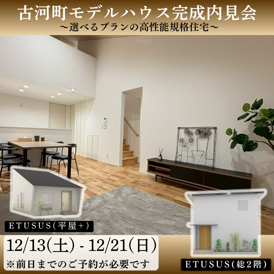 【2棟】モデルハウス(平屋+、総二階)
