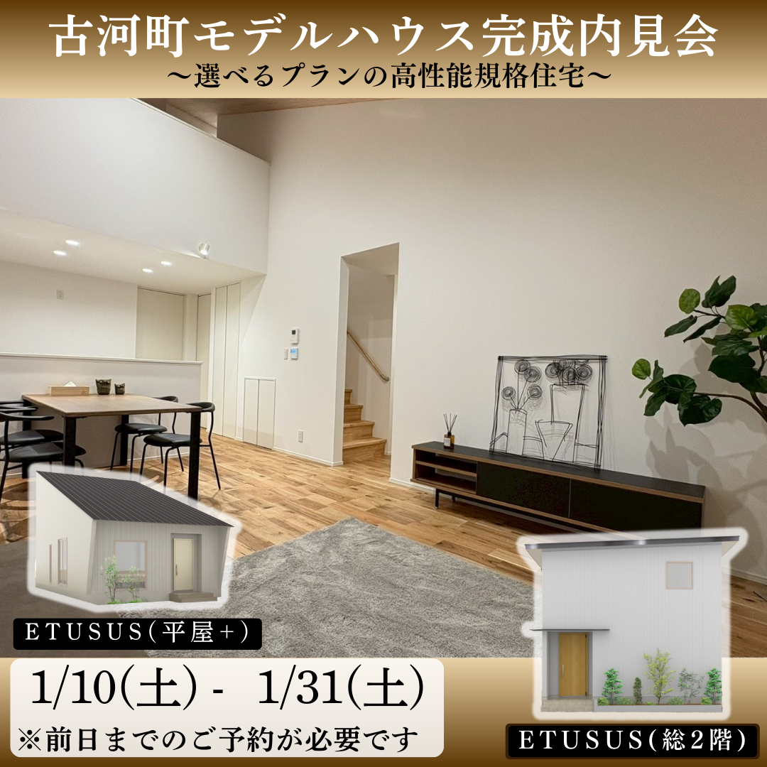 【2棟】モデルハウス(平屋+、総二階)